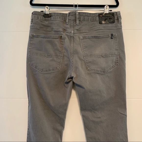 Buffalo | Slim Straight Stretch Grey Jeans - Picture 6 of 13